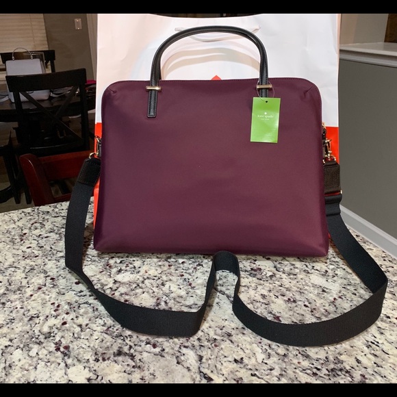 kate spade Bags Nwt Authentic Kate Spade Nylon Laptop Bag Poshmark